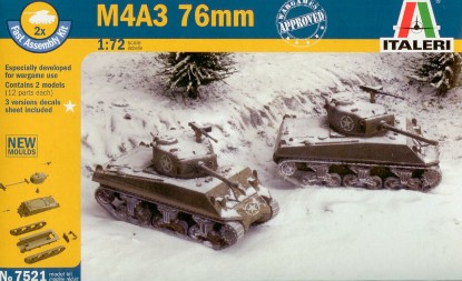 Immagine di M4 A3 76MM KIT 1:72