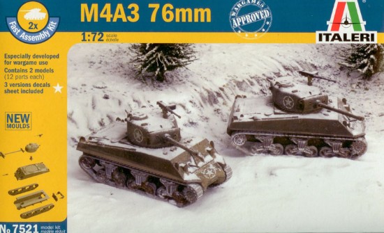Immagine di M4 A3 76MM KIT 1:72