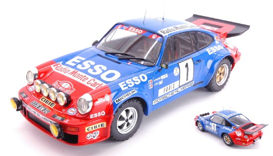 Immagine di PORSCHE 911 RS N.1 6th RALLY MONTE CARLO 1979 NICOLAS-TODT 1:18
