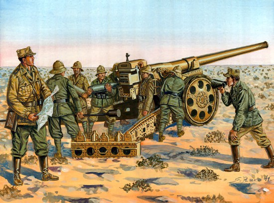 Immagine di CANNONE ITALIANO DA 149/40 KIT 1:72