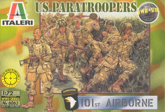 Immagine di WWII US PARATROOPERS KIT 1:72