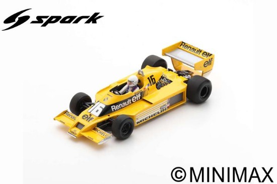 Immagine di RENAULT RS01 RENE ARNOUX 1979 N.16 BELGIAN GP 1:18