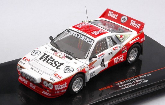 Immagine di LANCIA 037 RALLY EVO 2 N.4 RALLY YPERN 1985
ZANUSSI-CRESTO 1:43