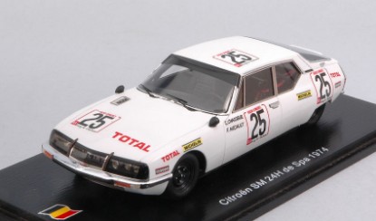 Immagine di CITROEN SM N.25 24 H SPA 1974 G.CHASSEUIL-F.MIGAULT 1:43