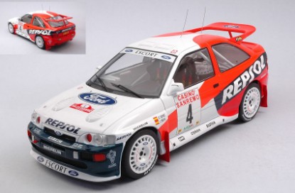 Immagine di FORD ESCORT RS COSWORTH N.4 RALLY SAN REMO 1996 SAINZ-MOYA 1:18
