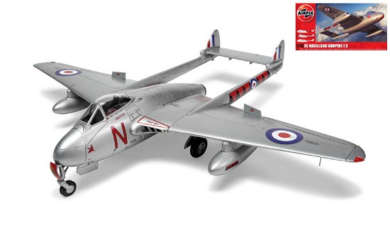 Immagine di DE HAVILLAND VAMPIRE F 3 KIT 1:48