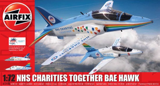 Immagine di NHS CHARITIES TOGETHER BAE HAWK KIT 1:72