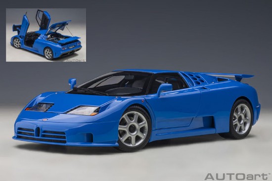 Immagine di BUGATTI EB 110 SS 1992 BLUE 1:18