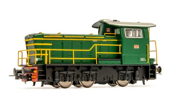 Immagine di FS DIESEL LOCOMOTIVA D.245 GREEN EP.IV-V 2nd RUNNING NUMBER H0 1:87