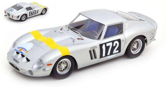 Immagine di FERRARI 250 GTO 1962 N.172 WINNER T.DE FRANCE 1964 BIANCHI-BERGER 1:18