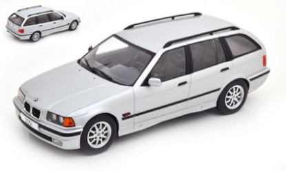 Immagine di BMW 3rd (E36) TOURING SILVER 1:18