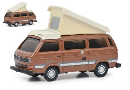 Immagine di VW T3a CAMPINGBUS BROWN 1:87