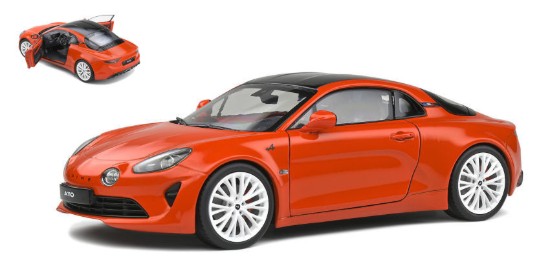 Immagine di ALPINE A110S HERITAGE COLORS ORANGE SANGUINE 2021 1:18
