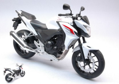 Immagine di HONDA CB500F WHITE 1:10