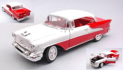 Immagine di OLDSMOBILE SUPER 88 1955 RED/WHITE 1:18