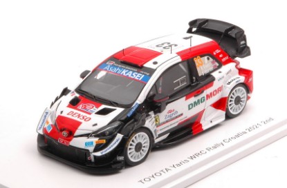 Immagine di TOYOTA YARIS WRC N.33 2nd RALLY CROATIA 2021 E.EVANS-S.MARTIN 1:43