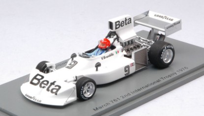 Immagine di MARCH 761 VITTORIO BRAMBILLA 1976 N.9 2nd INTERNATIONAL TROPHY 1:43