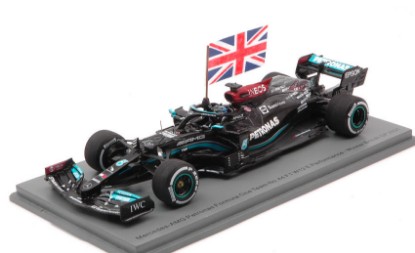 Immagine di MERCEDES F1 W12 LEWIS HAMILTON 2021 N.44 WINNER BRITISH GP 1:43