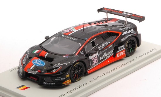 Immagine di LAMBORGHINI HURACAN GT3 N.38 24 H SPA 2016 CERRUTI-SPINELLI-SBIRAZZUOLI-