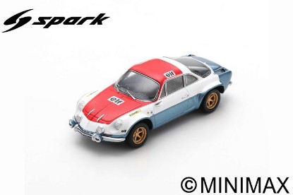 Immagine di ALPINE A110 GROUP IV SALON DE PARIS 1972 1:43