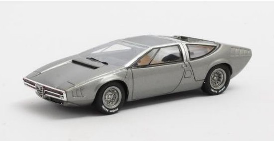 Immagine di ALFA ROMEO IGUANA BY ITALDESIGN 1969 SILVER 1:43