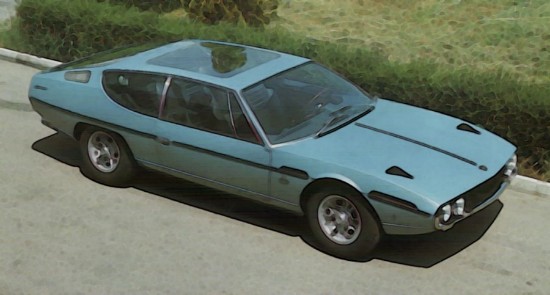 Immagine di LAMBORGHINI ESPADA 400 GT PANORAMIC GREY C/VETRINA 1:18