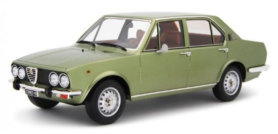 Immagine di ALFETTA 1.8 (SCUDO LARGO) 1975 MET.GREEN 1:18