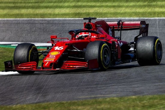 Immagine di FERRARI SF21 N.16 2nd BRITISH GP 2021 CHARLES LECLERC 1:43