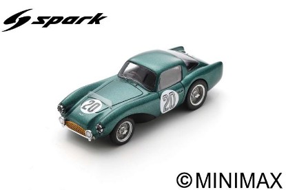 Immagine di ASTON MARTIN DB3 S N.20 LM 1954 B.BIRA-P.COLLINS 1:43