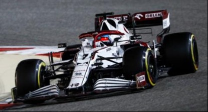 Immagine di ALFA ROMEO C41 KIMI RAIKKONEN 2021 N.7 BAHRAIN GP 1:18