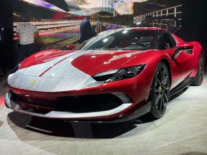 Immagine di FERRARI 296 GTB ROSSO IMOLA ASSETTO FIORANO 1:43