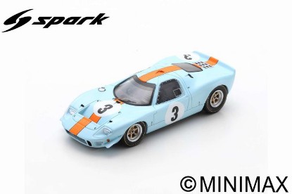 Immagine di MIRAGE M1 N.3 VAINQUEUR 1000 KM DE PARIS 1967 J.ICKX-P.HAWKINS 1:43