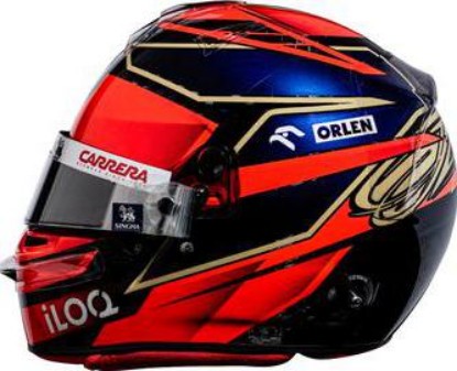 Immagine di CASCO KIMI RAIKKONEN ALFA ROMEO 2021 1:5