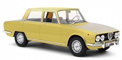 Immagine di ALFA 2000 BERLINA 1971 PIPER YELLOW 1:18