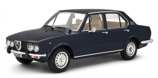 Immagine di ALFETTA 1.8 (SCUDO LARGO) 1975 DARK BLUE 1:18