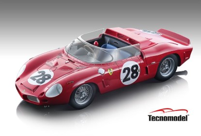 Immagine di FERRARI DINO 268 SP N.28 LE MANS 1962 RODRIGUEZ/RODRIGUEZ 1:18