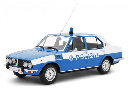 Immagine di ALFETTA 1.8 (SCUDO LARGO) 1975 POLIZIA STRADALE 1:18