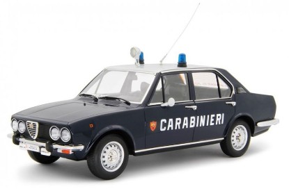 Immagine di ALFETTA 1.8 (SCUDO LARGO) 1975 CARABINIERI 1:18