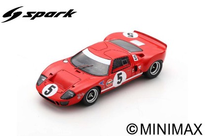 Immagine di FORD GT40 N.5 4th BOAC 6 HOURS 1968 P.HAWKINS-D.HOBBS 1:43