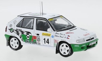 Immagine di SKODA FELICIA KIT CAR N.14 RALLY MONTE CARLO 1996 SIBERA/GROSS 1:43
