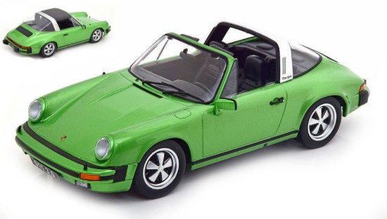Immagine di PORSCHE 911 CARRERA 3.0 TARGA 1977 METALLIC GREEN 1:18