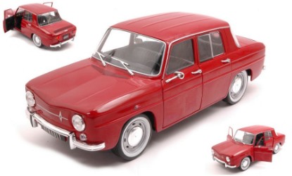 Immagine di RENAULT 8 MAJOR 1968 ROUGE ETRUSQUE 1:18