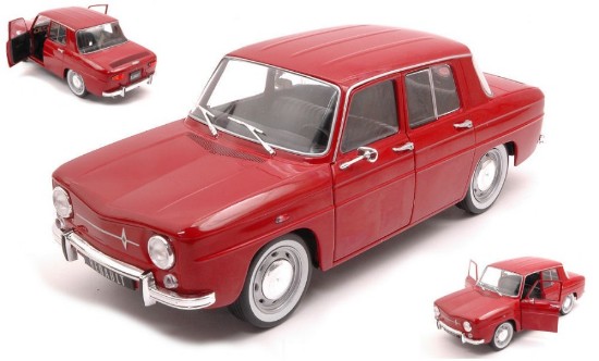 Immagine di RENAULT 8 MAJOR 1968 ROUGE ETRUSQUE 1:18
