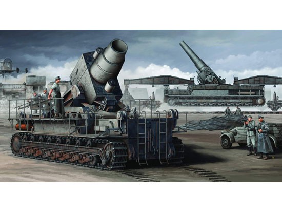 Immagine di MORSER KARL-GERAT 040 041 ON RAILWAY TRANSPORT CARRIER KIT 1:35