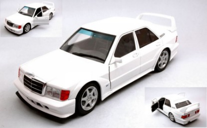 Immagine di MERCEDES 190E EVO 2 1990 WHITE SPECIAL GERMAN 1:18