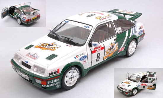 Immagine di FORD SIERRA COSWORTH N.8 TOUR DE CORSE 1988 D.AURIOL-B.OCCELLI 1:18