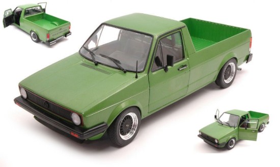 Immagine di VW CADDY MK1 1982 MATT GREEN SPECIAL GERMAN 1:18
