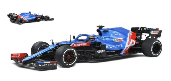 Immagine di ALPINE A521 FERNANDO ALONSO 2021 N.14 PORTUGAL GP 1:18