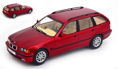 Immagine di BMW 3rd (E36) TOURING METALLIC RED 1:18