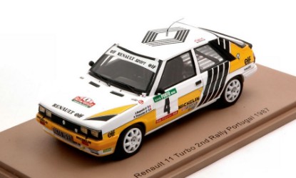 Immagine di RENAULT 11 TURBO N.4 2nd RALLY PORTUGAL 1987 J.RAGNOTTI-G.THIMONIER 1:43